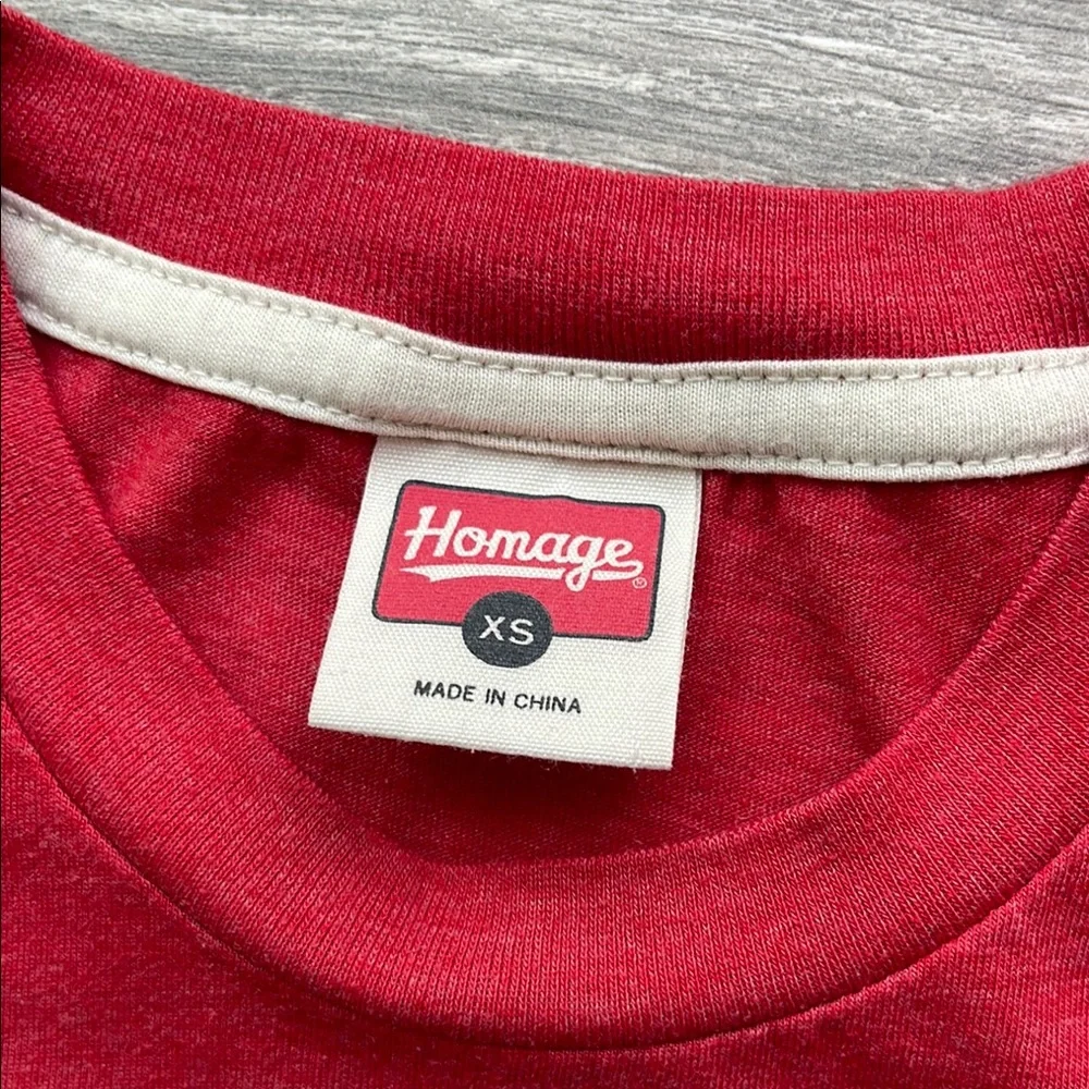 Homage Los Angeles Angels '86 T-Shirt, red - Picture 2 of 5